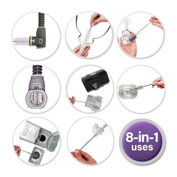 8 in 1 CPAP Brush Cleaner